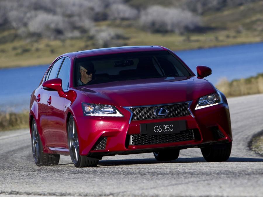 Lexus GS350 F-Sport (AU) '2012